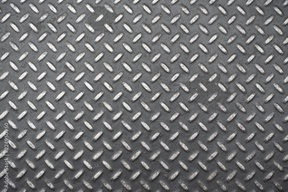Metal texture background stainless diamond steel plate wallpaper Stock  Photo | Adobe Stock
