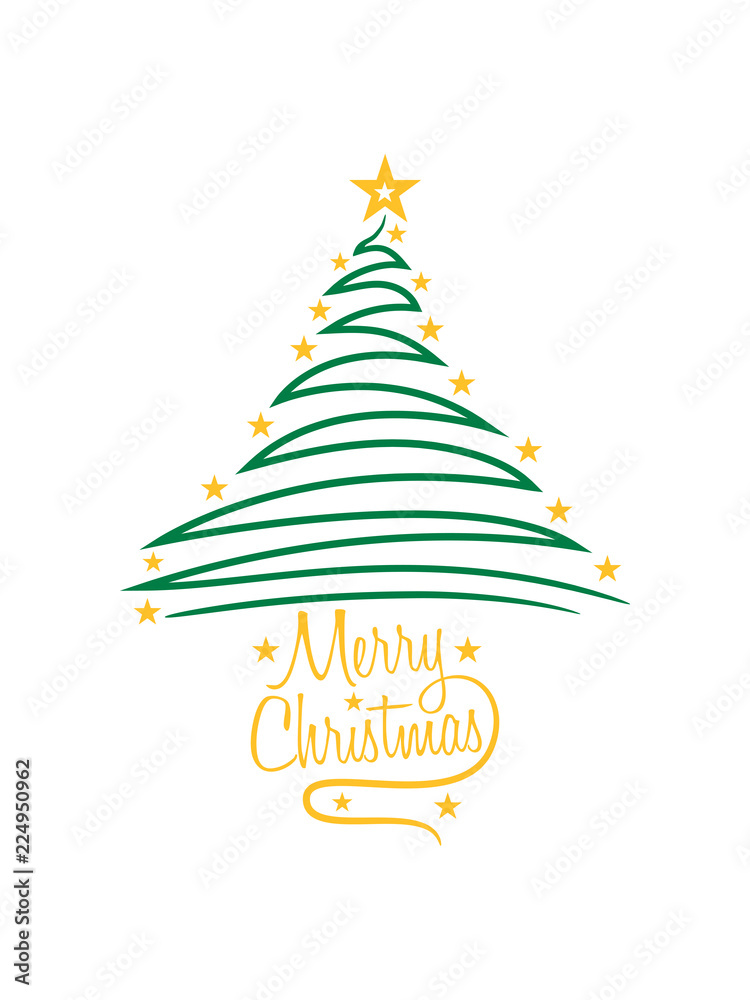 logo tannenbaum weihnachtsbaum tanne sterne frohe christmas