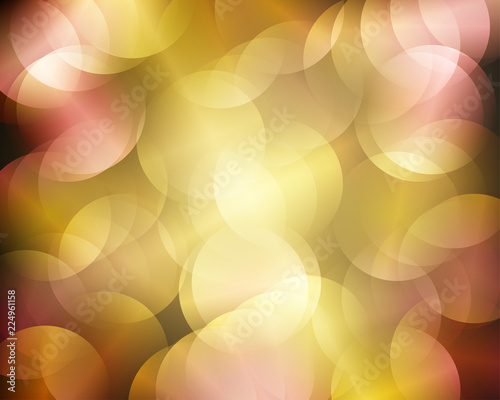 Abstract vector background composed of simple elements
