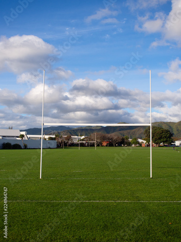 Rugby Field At Hutt Recreation Ground