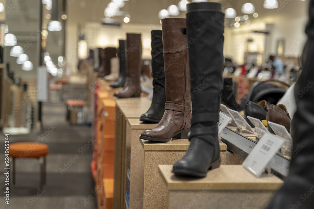 Boots at the mall outlet