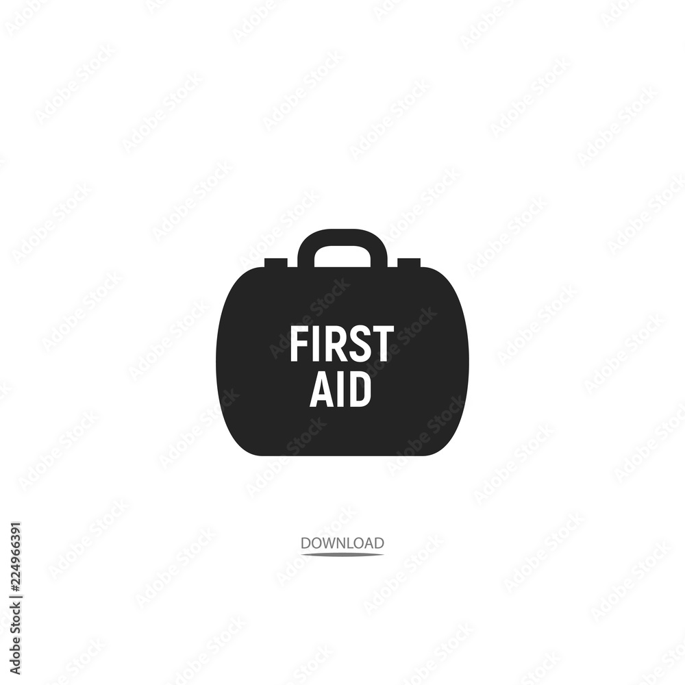 Naklejka premium medical kit