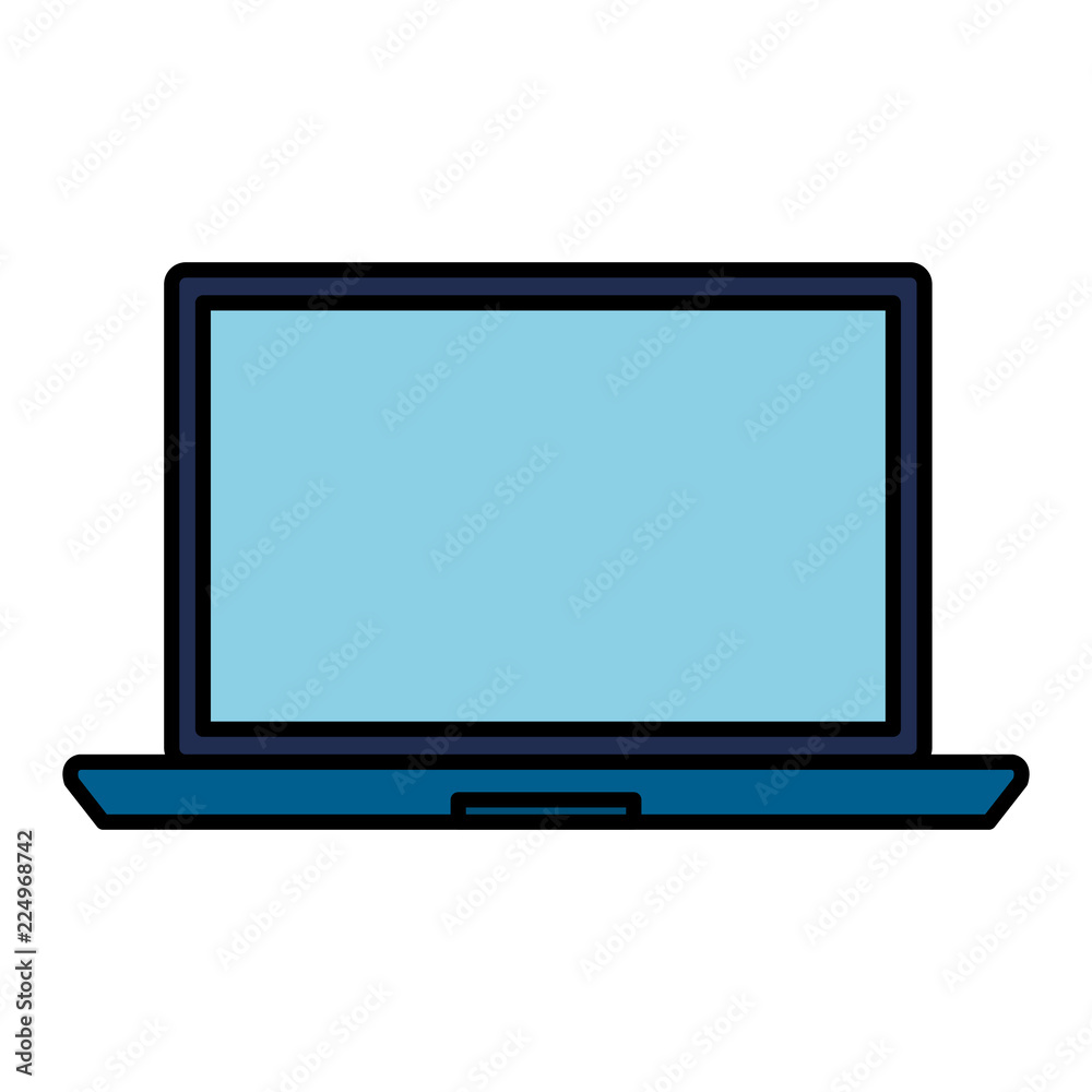 laptop computer isolated icon laptop computer isolated icon