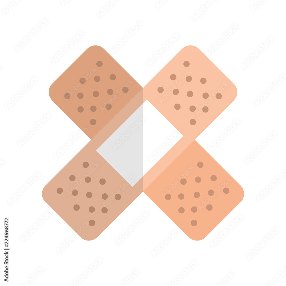 cure band isolated icon cure band isolated icon