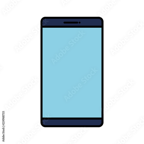 smartphone device isolated icon