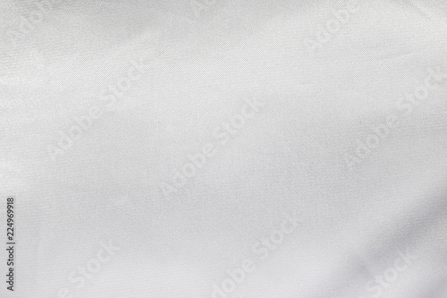 Wallpaper Mural White satin texture. Blank fabric background. Detail of silk material. Torontodigital.ca