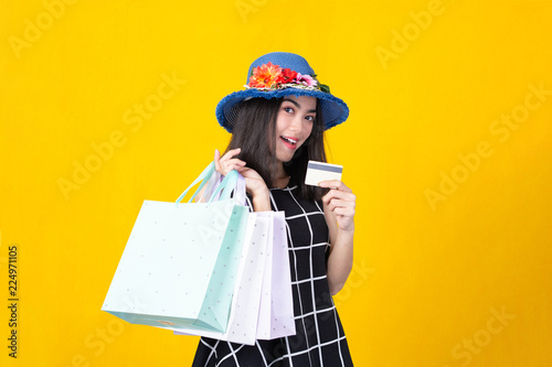 shoping girl © nokkaew