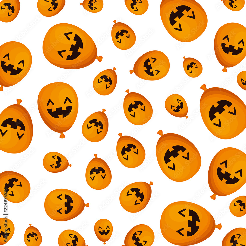 halloween balloon helium with faces pattern halloween balloon helium with faces pattern