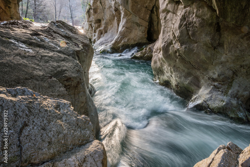 Gole del Sammaro Cilento Italy photo