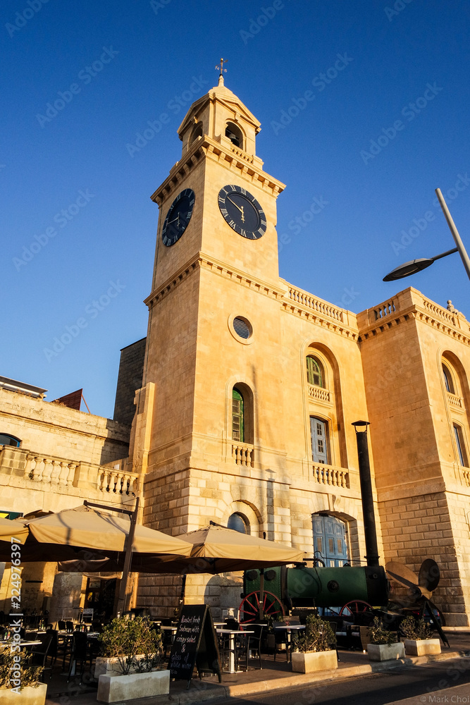 Obraz premium vittoriosa church in Malta
