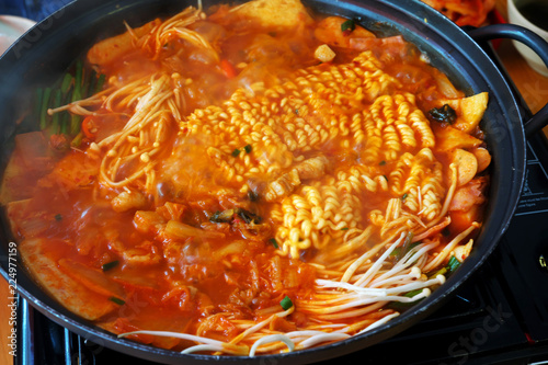 Korean hot pot photo