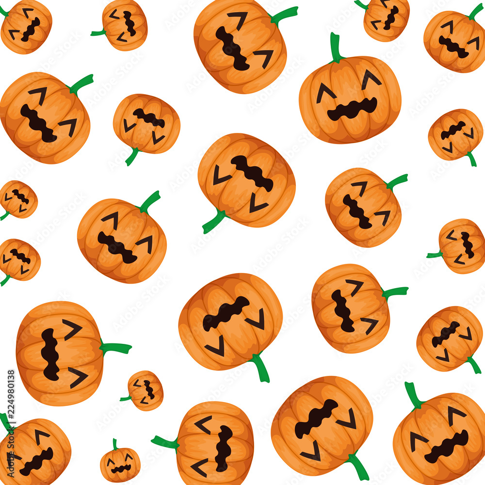 happy halloween pumpkins pattern happy halloween pumpkins pattern