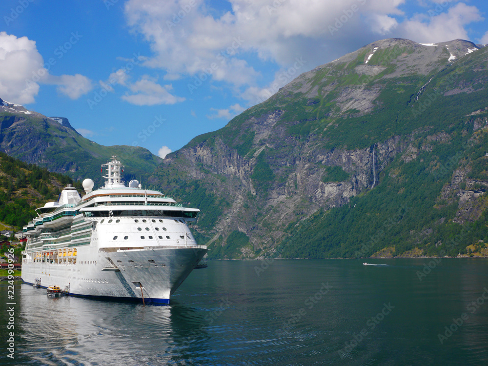 Ship of the fjord cruise, Norway Ship of the fjord cruise, Norway