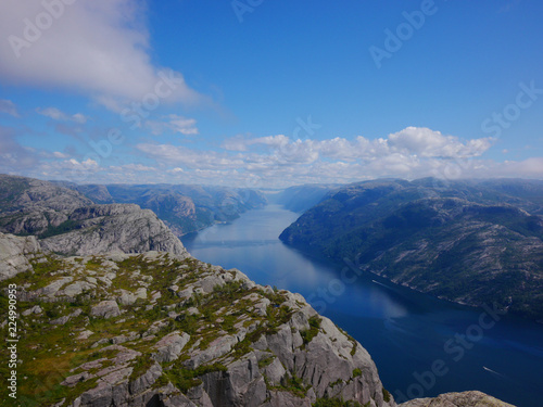 Cliff of Lysefjord, Norway