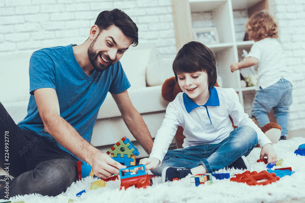 Two Boys. Plays Games.Happy Together.Smiling Kids. Two Boys. Plays Games.Happy Together.Smiling Kids.