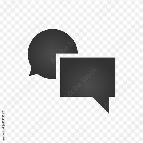 Obraz na plátne Chat vector icon