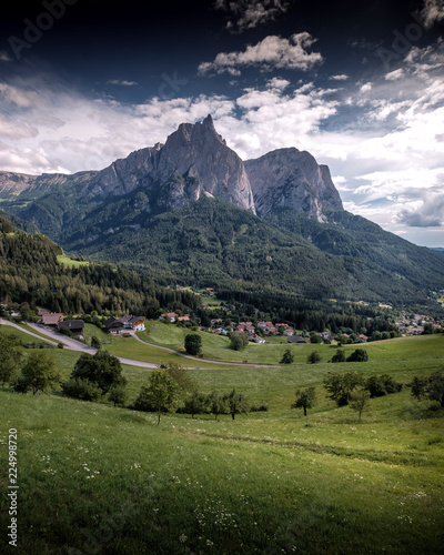 Ausblick auf den Schlern im Südtirol © Christoph Walter