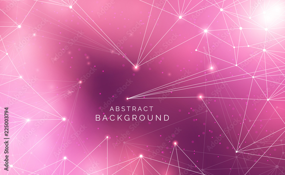 Abstract technology science background concept beautiful colorful connection digital geometric lines and dot communication connect on hi tech future design background,vector illustration Abstract technology science background concept beautiful colorful connection digital geometric lines and dot communication connect on hi tech future design background,vector illustration