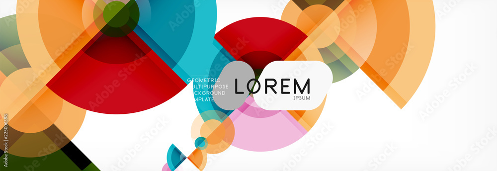 Circle abstract background Circle abstract background