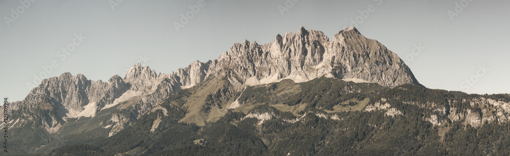 Wunschmotiv: Panorama "Wilder Kaiser" im Sommer - Kitzbühel, Tirol, Österreich (Austria) #225009994