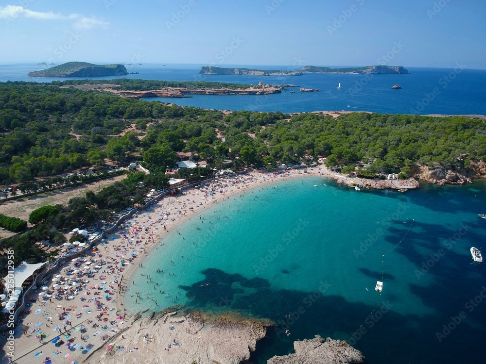 Ibiza Spain Cala Bassa beach