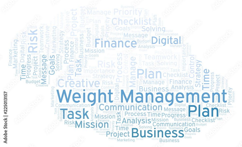 Weight Management word cloud, made with text only. Weight Management word cloud, made with text only.