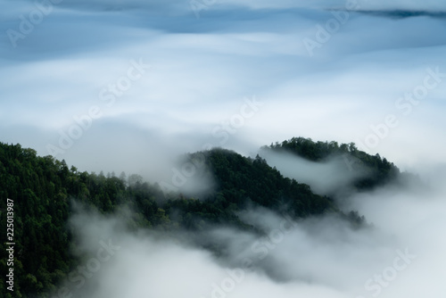 北海道 津別峠での絶景の雲海