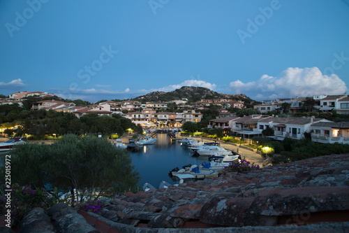 Porto Rotondo di sera Sardegna photo