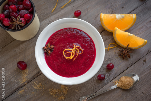 Cranberry orange relish (sauce)