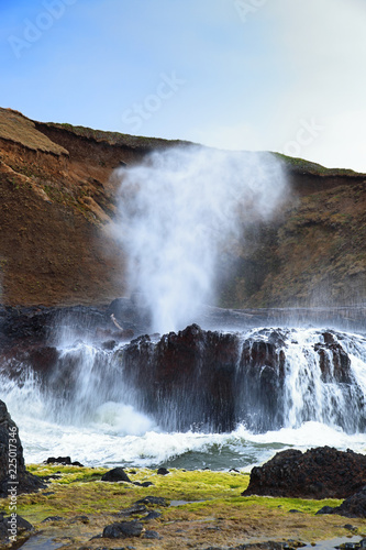 Along the Oregon Coast  The Spouting Horn