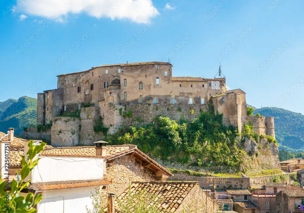 Subiaco (Italy) - A little charming medieval town on the Simbruini mountains in metropolitan city area of Rome