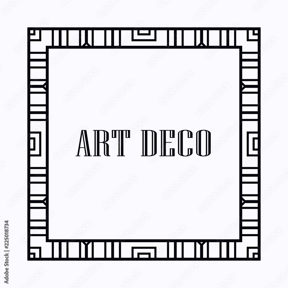 Art Deco Frame Art Deco Frame