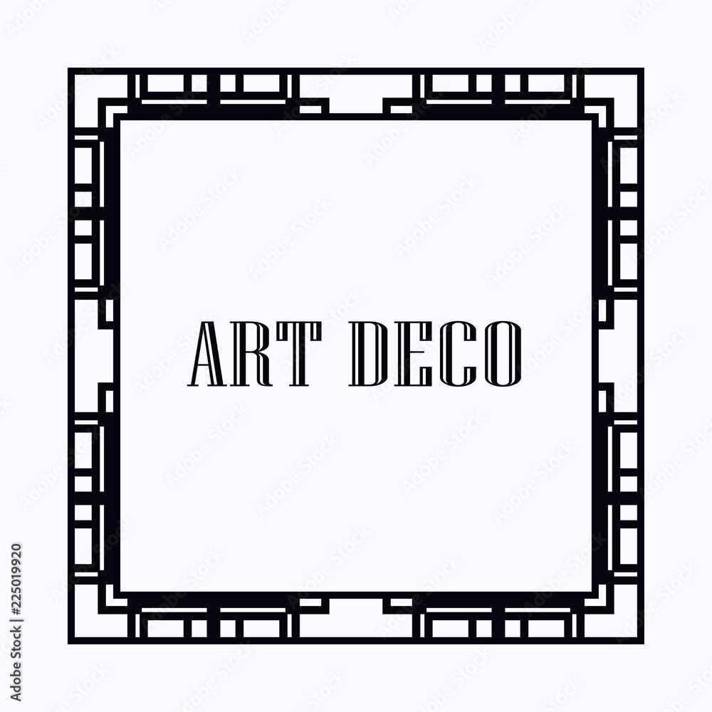 Art Deco Frame Art Deco Frame