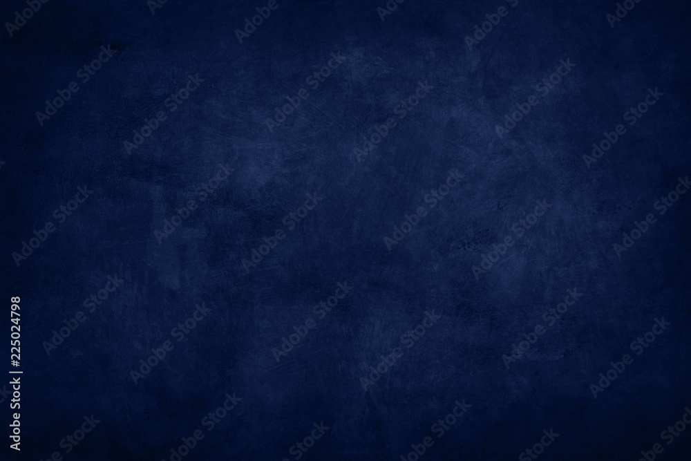 dark blue stained grungy background or texture - obrazy, fototapety, plakaty 