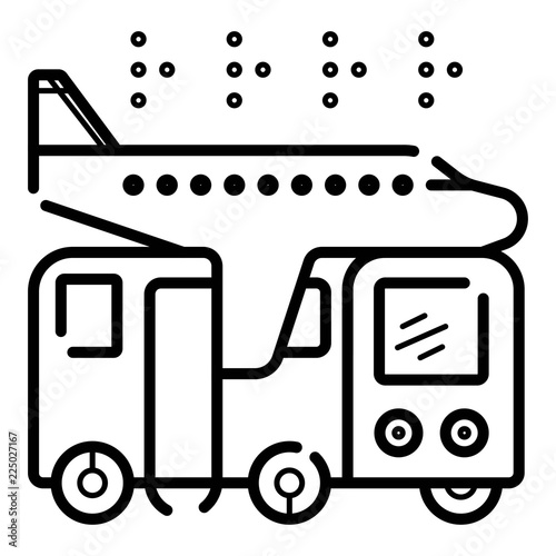travel icon vector