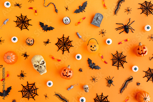 Halloween object background
