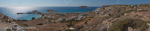 View of Lefkos on Karpathos in Greece 