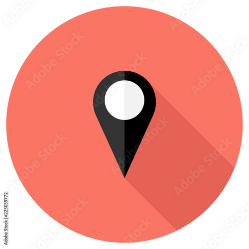 Pointer icon . Elements in flat design.