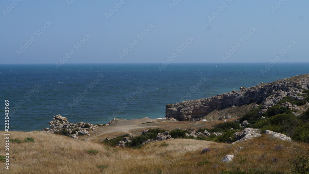 coast of the sea cliffs