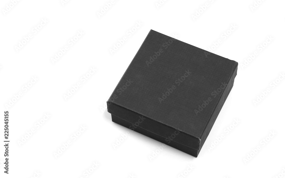 black empty box on white background. black empty box on white background.