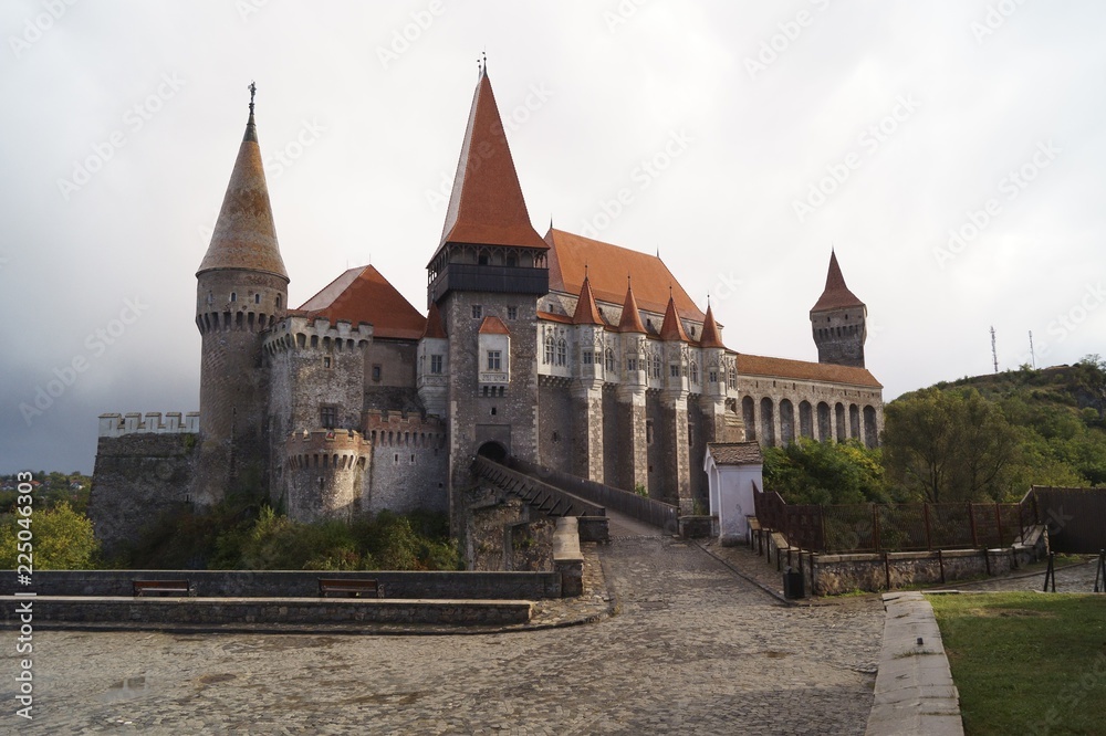 Corvin Castle or Hunyadi Castle (Castelul Corvinilor sau Castelul Huniazilor), Hunedoara, Romania

