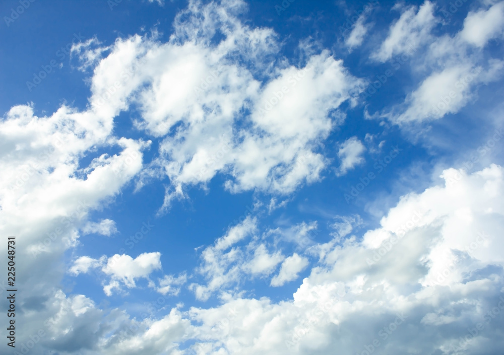 blue sky with white clouds background. blue sky with white clouds background.