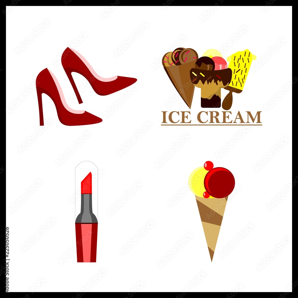 pink icon. ice creams and ice cream ball vector icons in pink set. Use this illustration for pink works. pink icon. ice creams and ice cream ball vector icons in pink set. Use this illustration for pink works.