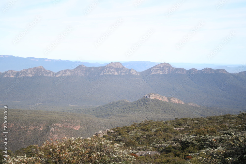Mt. William at the Wonderland Ranges, The Central Grampians, Wonderland Ranges, Victoria, Australia