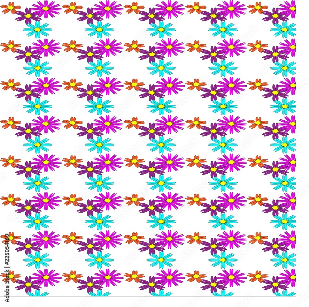 gift wrap in a floral pattern