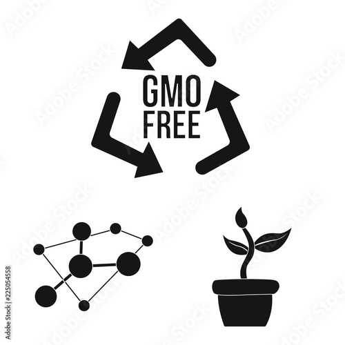 Isolated object of  and  sign. Set of  and  stock vector illustration.
