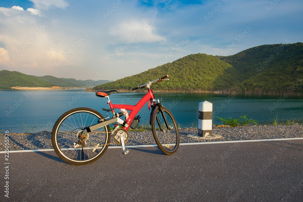 Fototapeta premium Thailand, Bicycle, Cycling, Racing Bicycle, Tired