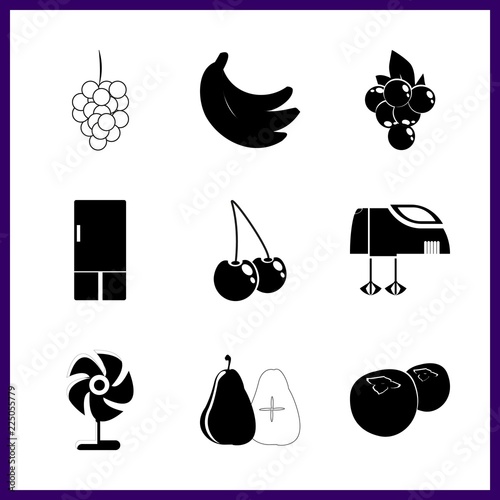 path icons set. deep freeze, gardening, environment and season graphic works