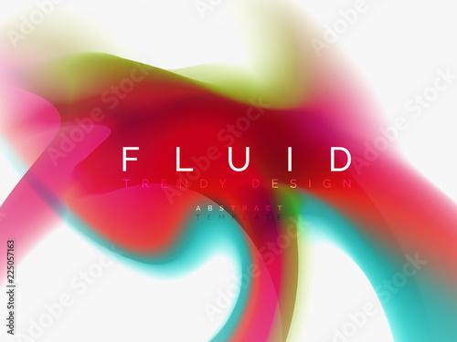 Background abstract color flow, liquid design