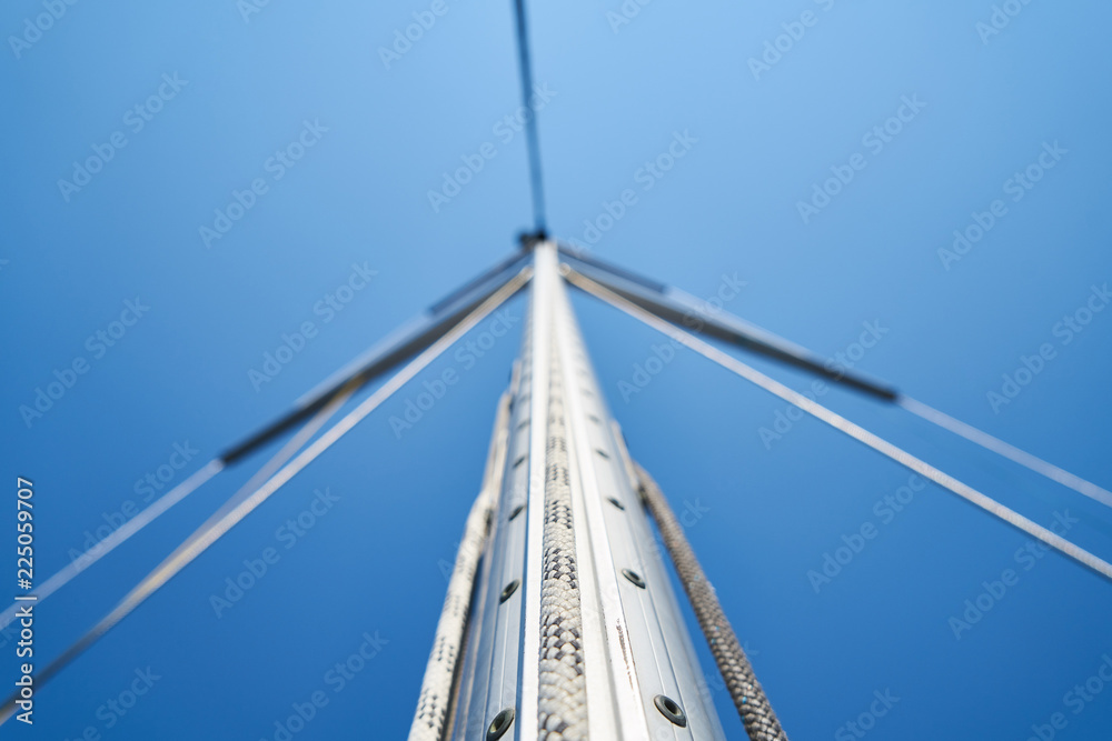 Fototapeta premium Sailboat Pole Detail
